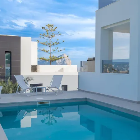Villa Costablancadreams White Flamingo In *